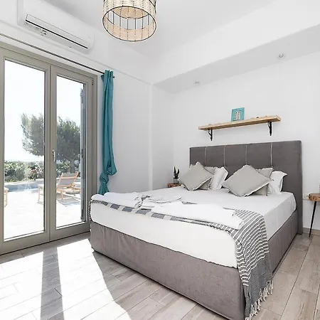 Villa White Pearl Naxos With Private Swimming Pool Naxos City