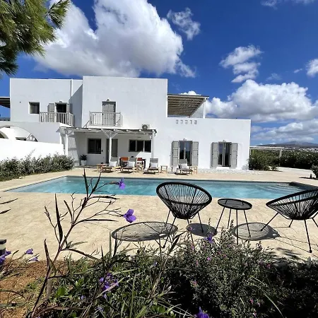 Villa White Pearl Naxos With Private Swimming Pool Naxos City